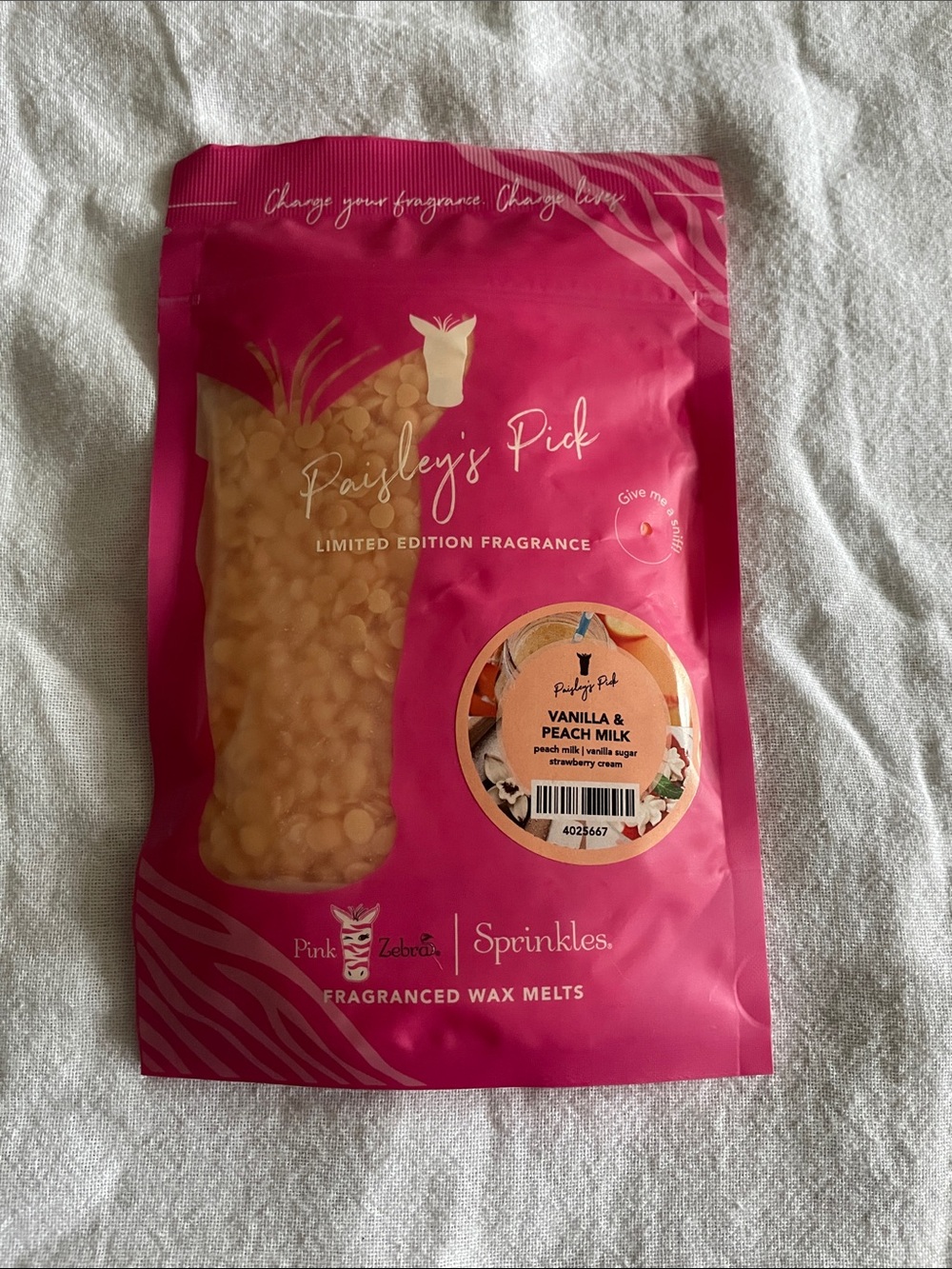 Pink zebra soy wax melts